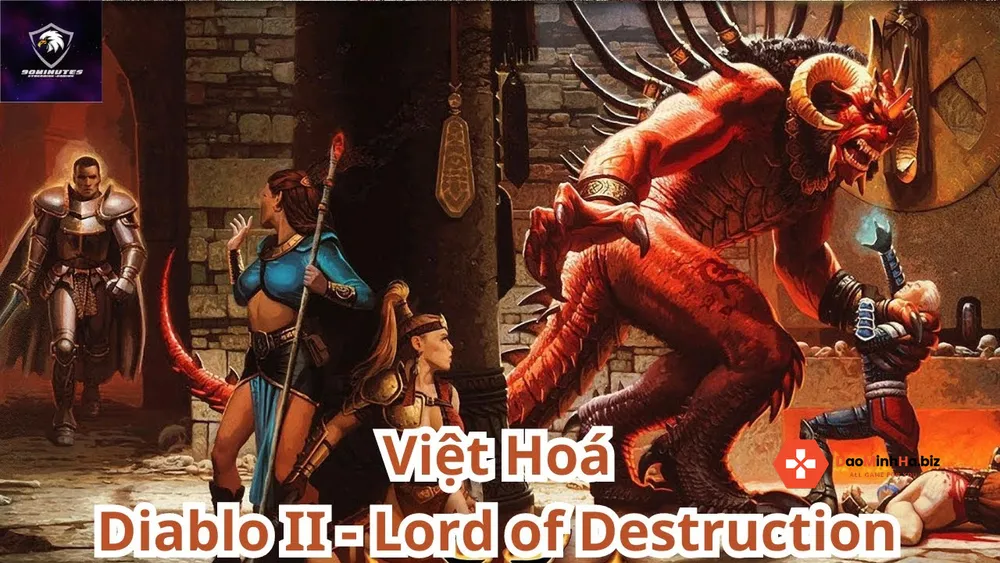 Quy trình cài đặt Diablo 2 việt hóa