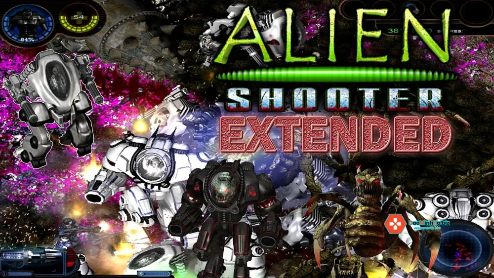 Gameplay của alien shooter 2 reloaded