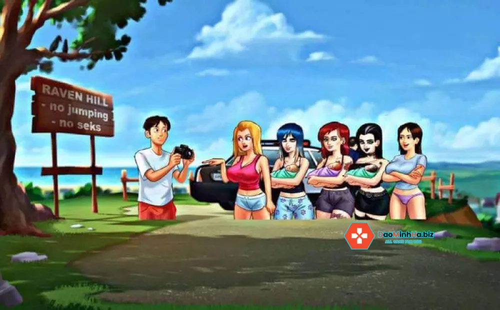 Gameplay thú vị summertime saga 0.20.7 việt hóa android