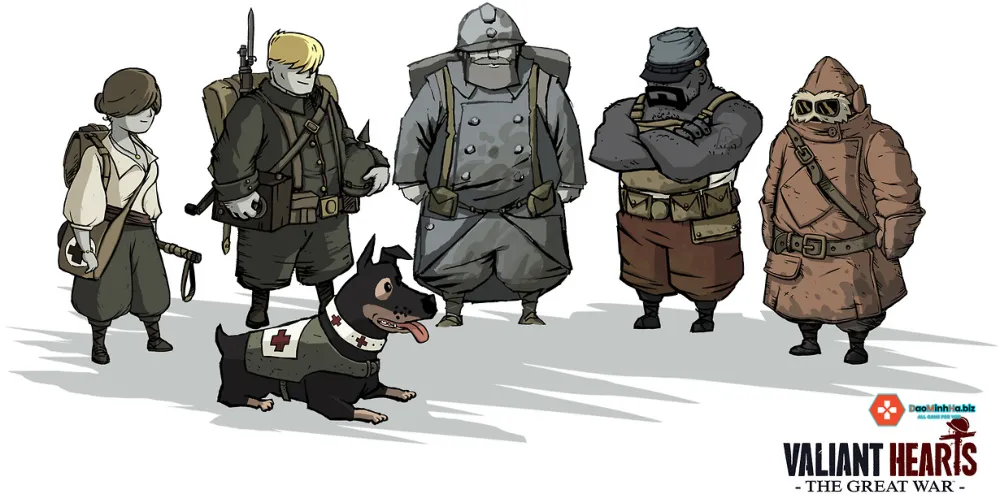 Cấu hình game Valiant Hearts: The Great War Việt Hóa