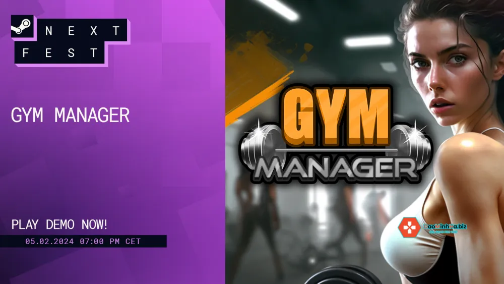 Cấu hình Gym Manager Việt Hóa Full Crack